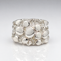 Silver Nugget Ring